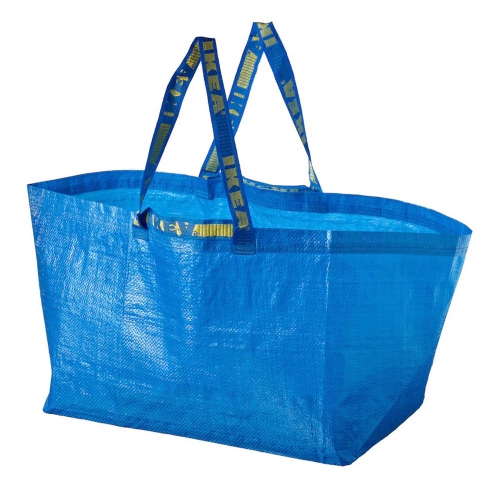 IKEA Large 19 Gallons FRAKTA Tote Bag